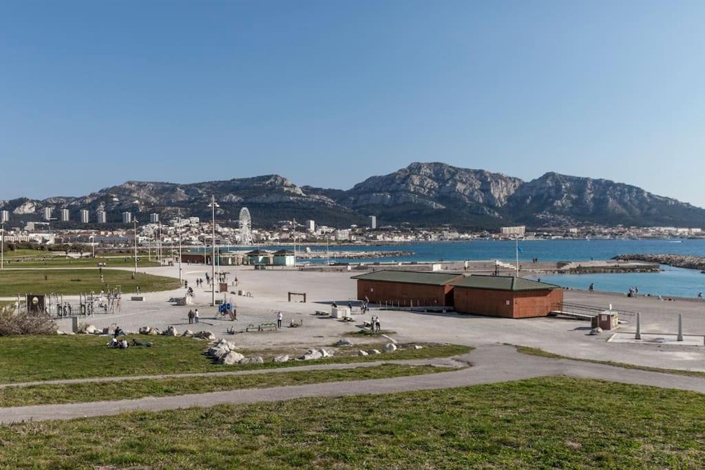 Residence Bord De Mer-Terasse-Plage Prado David 마르세유 외부 사진